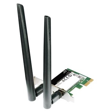 D-Link DWA-582 AC1200 Dualband PCIe Adapter