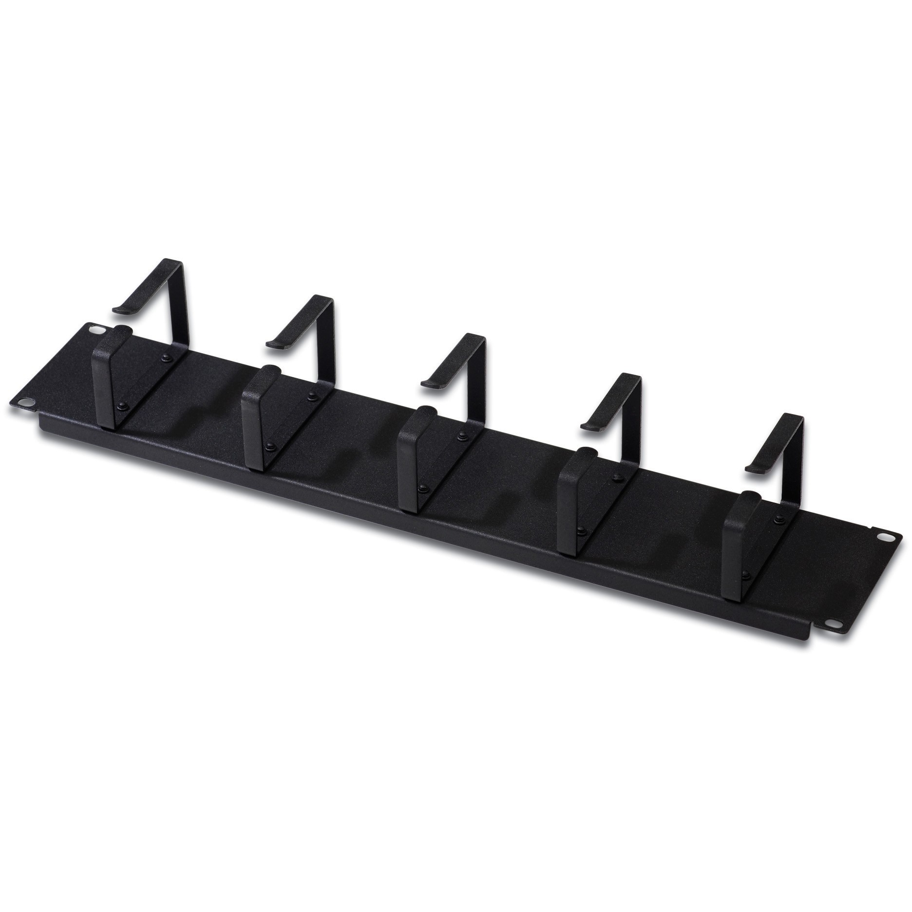 DIGITUS Rangierpanel 2HE 5x Ringe 85x60mm schwarz