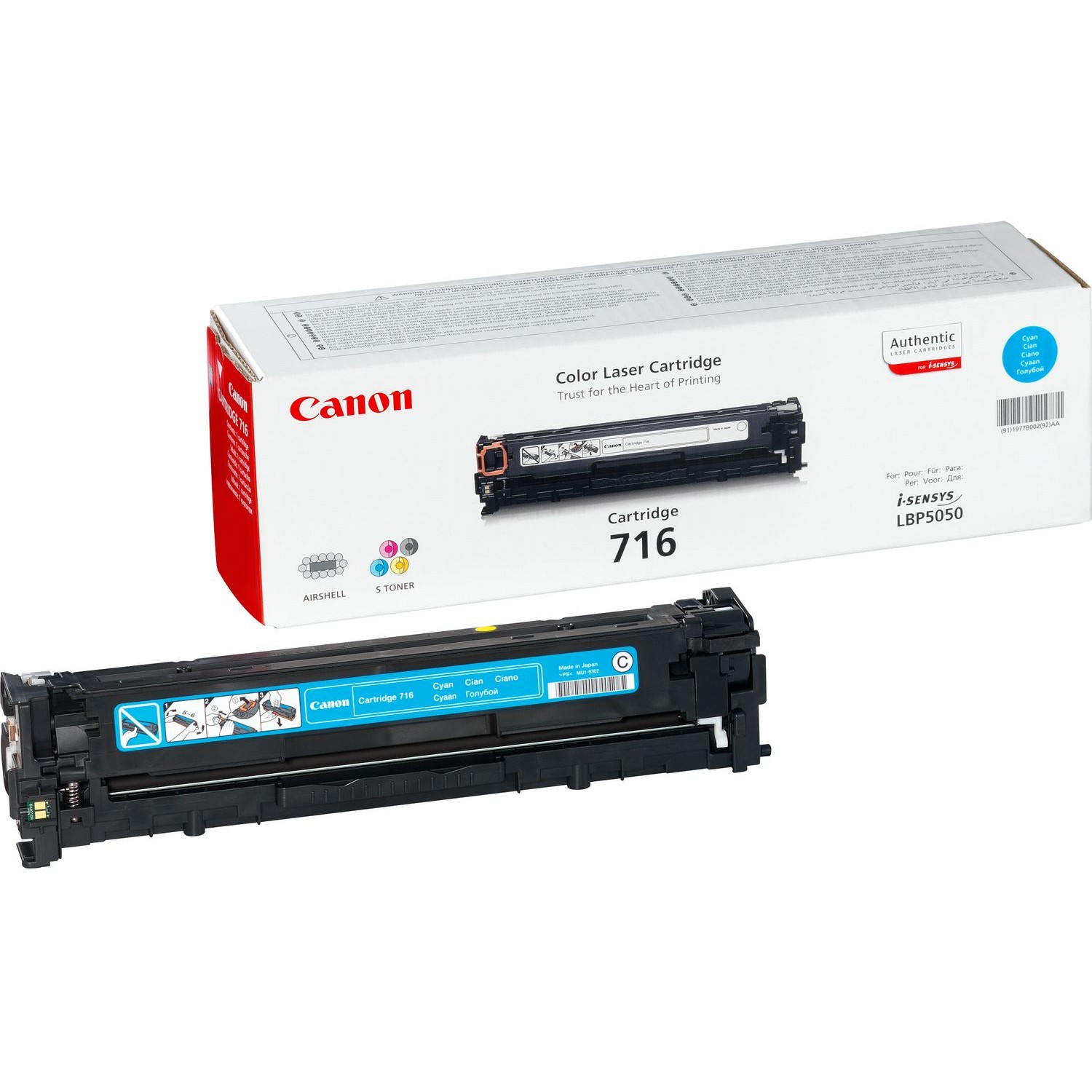 Canon Toner 716 C cyan 1500 Seiten