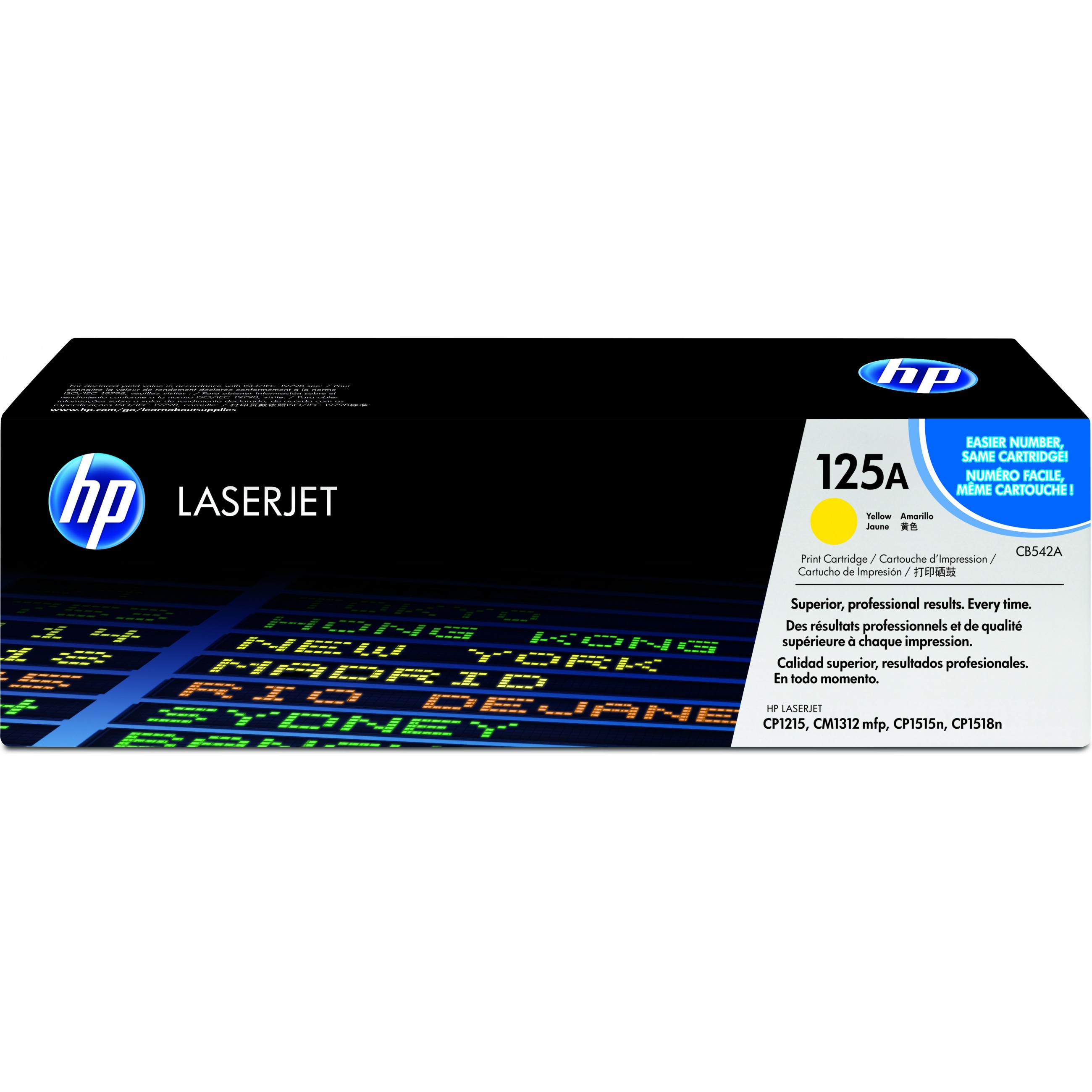 HP Toner 125A CB542A Gelb