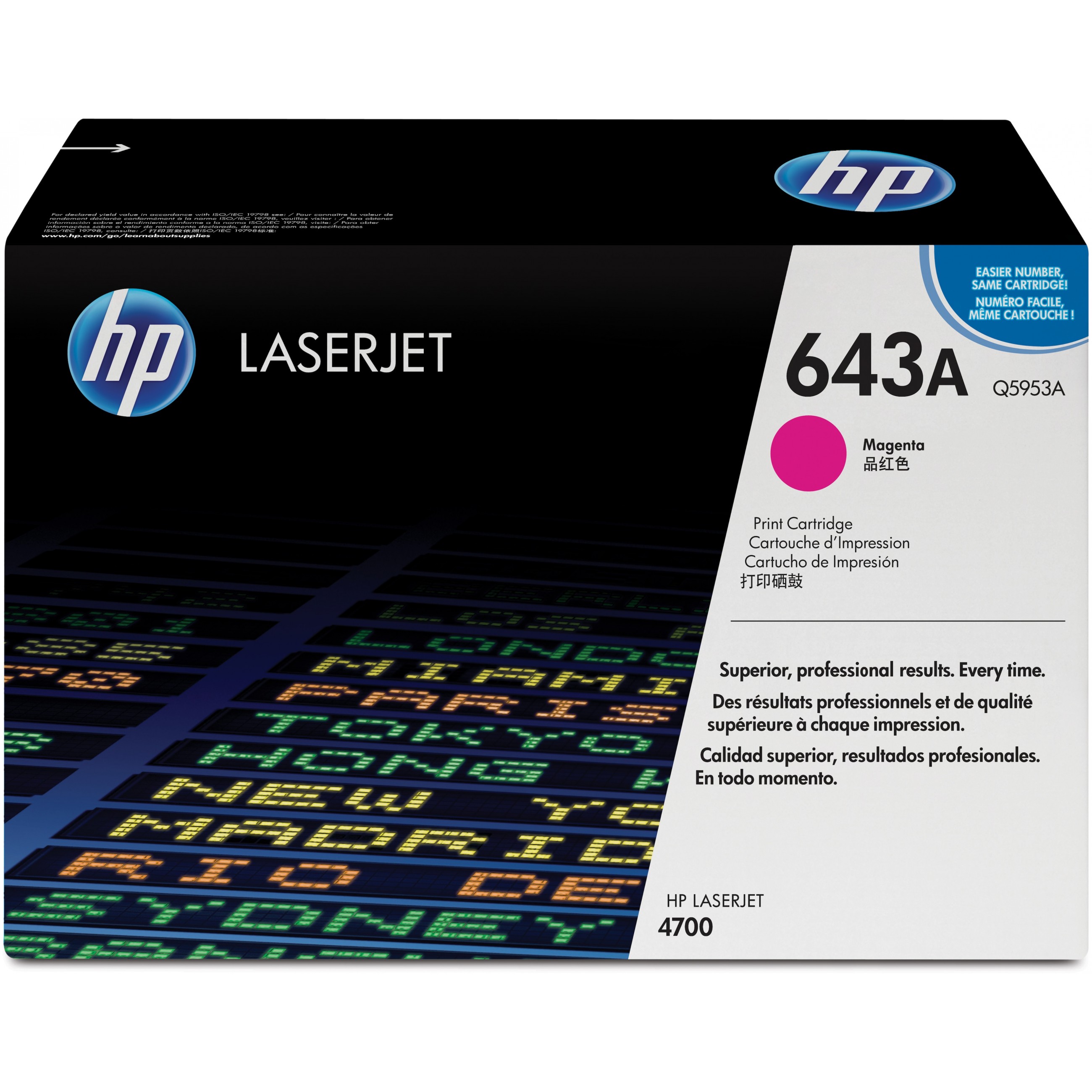 HP Toner 643A Q5953A Magenta