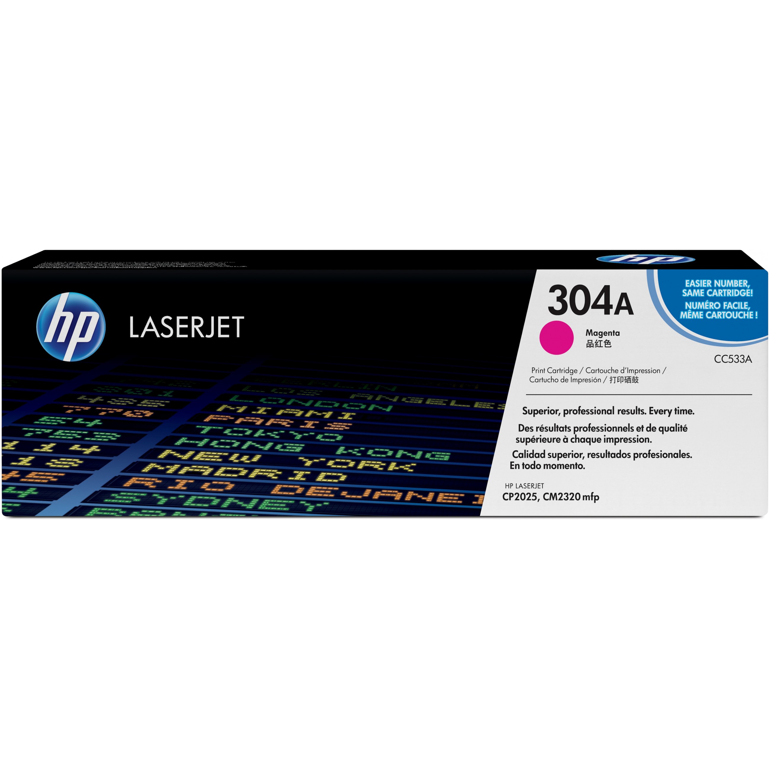 HP Toner 304A CC533A Magenta bis zu 2.800 Seiten