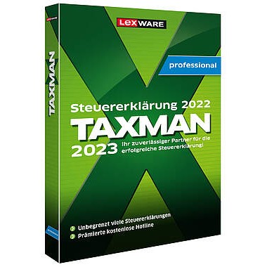 Lexware Taxman professional 2023 3-Platz Lizenz ESD-DownloadESD