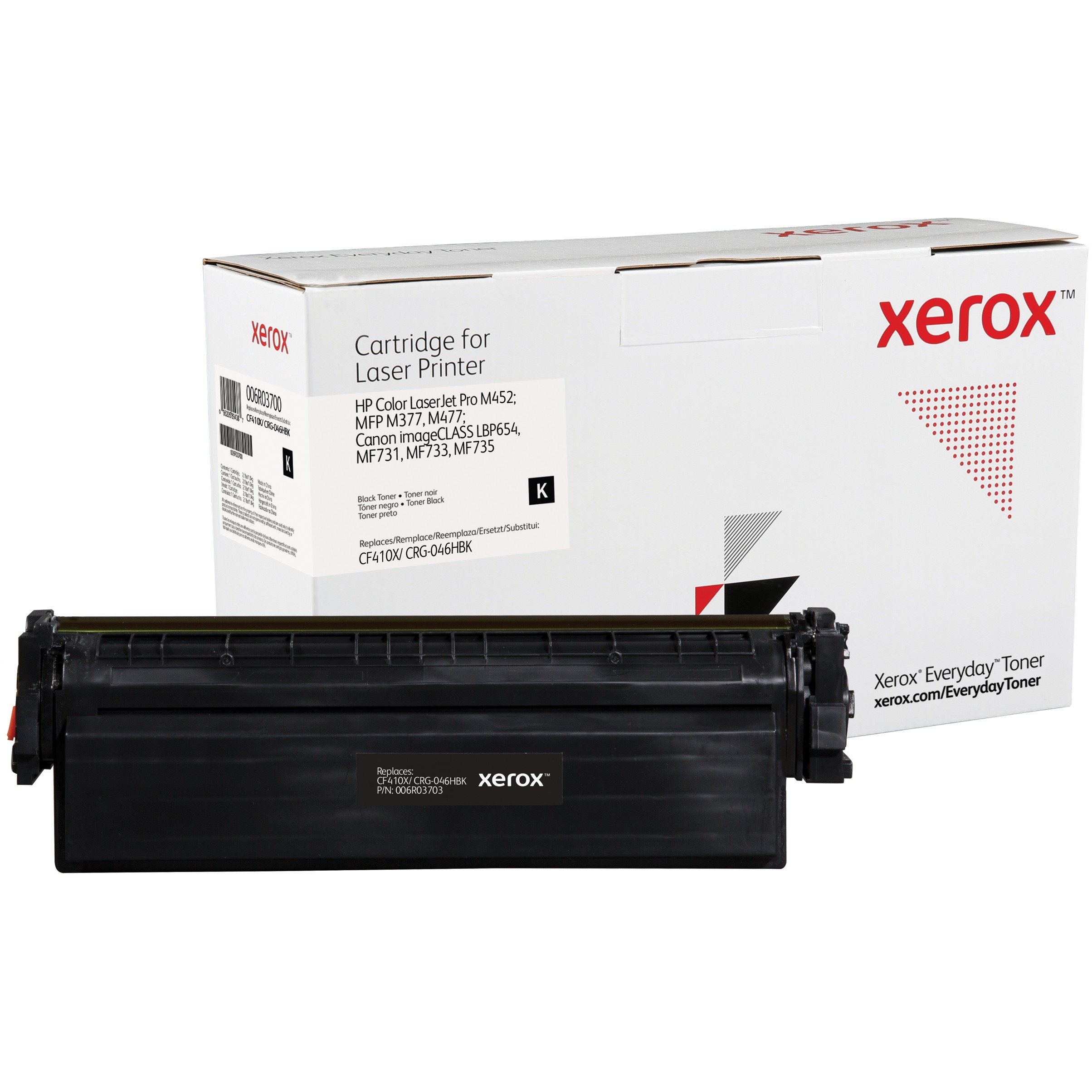 Xerox Everyday Toner 006R03700 Schwarz alternativ zu HP Toner 410X CF410X