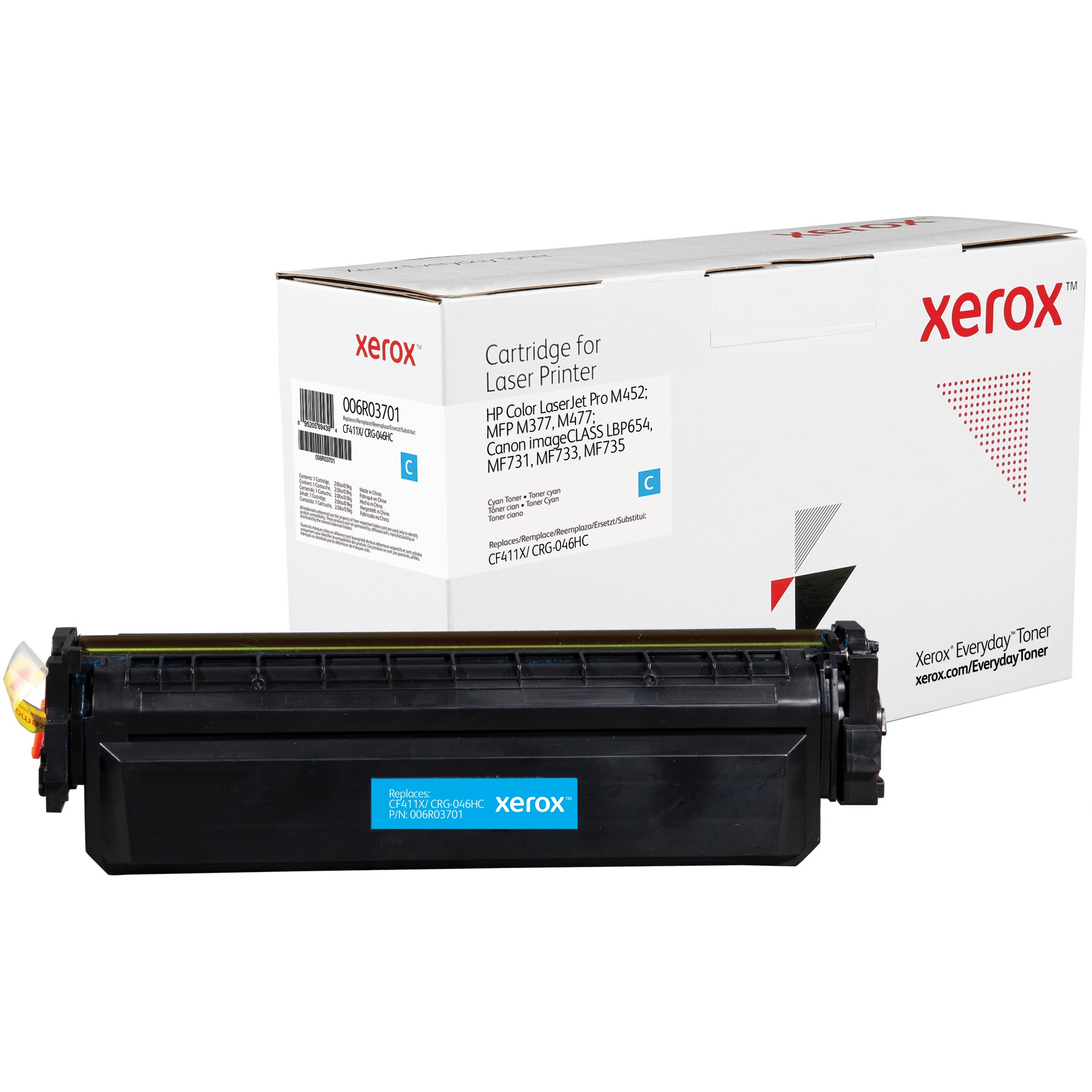 Xerox Everyday Toner 006R03701 Cyan alternativ zu HP Toner 410X CF411X