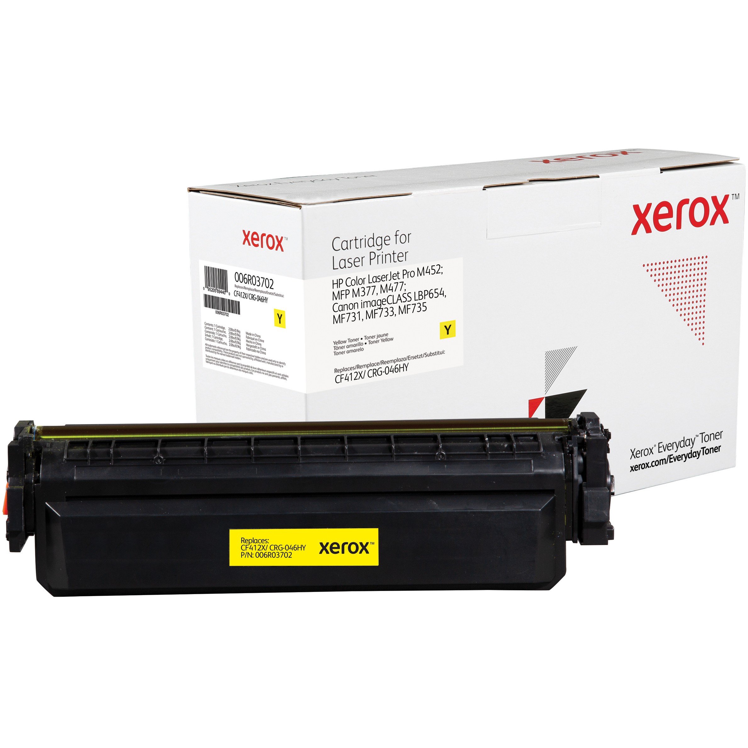 Xerox Everyday Toner 006R03702 Gelb alternativ zu HP Toner 410X CF412X