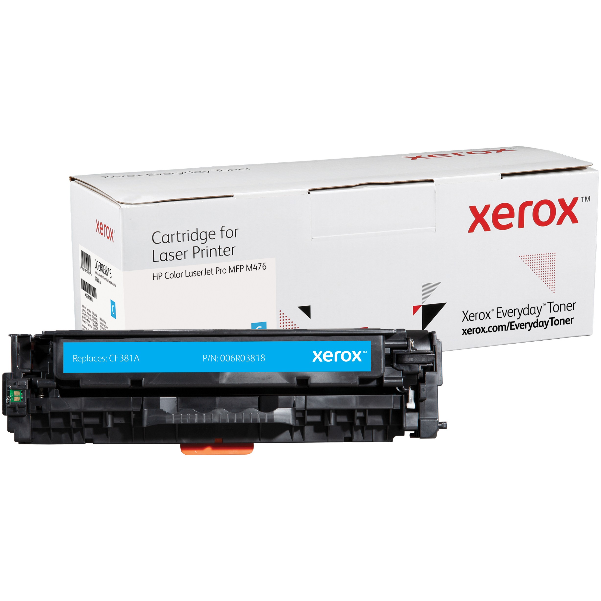 Xerox Everyday Toner 006R03818 Cyan alternativ zu HP Toner 312A CF381A