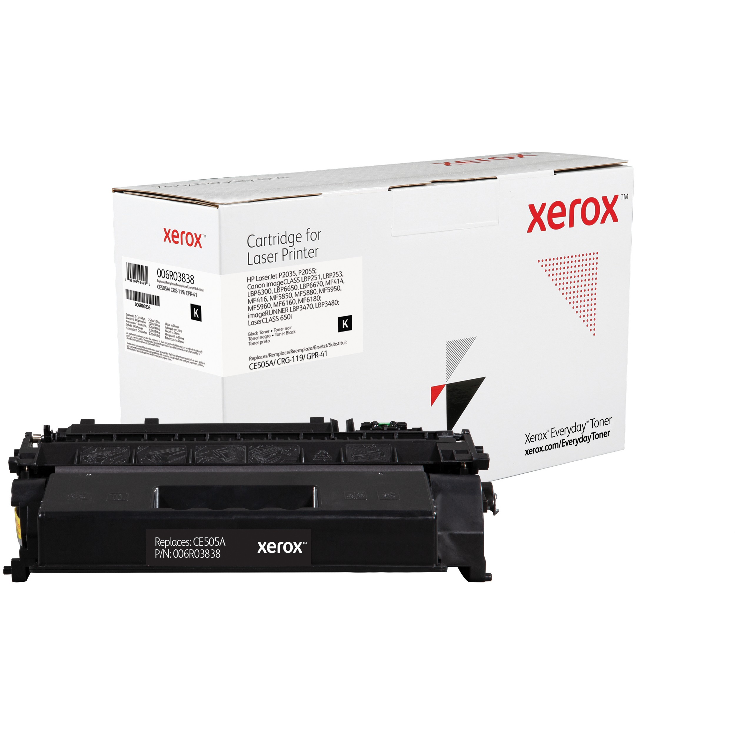 Xerox Everyday Toner 006R03838 Schwarz alternativ zu HP Toner 05A CE505A