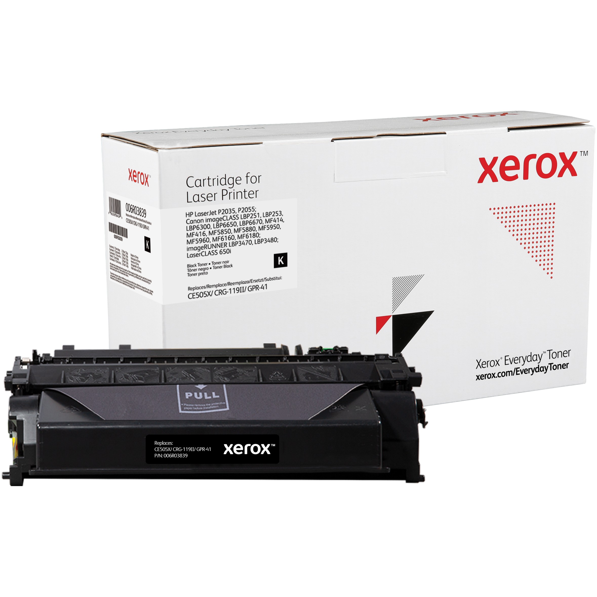 Xerox Everyday Toner 006R03839 Schwarz alternativ zu HP Toner 05X CE505X