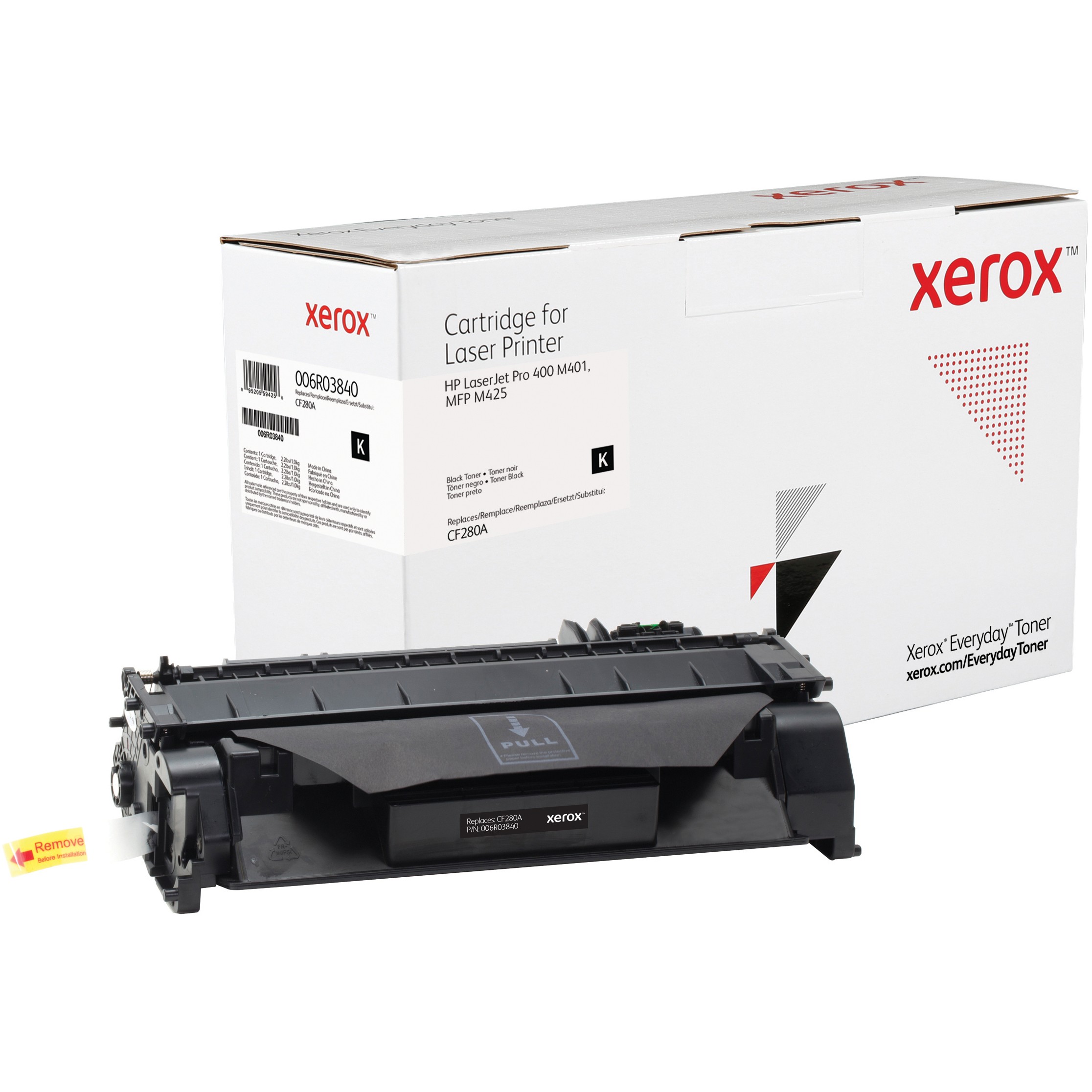 Xerox Everyday Toner 006R03840 Schwarz alternativ zu HP Toner 80A CF280A