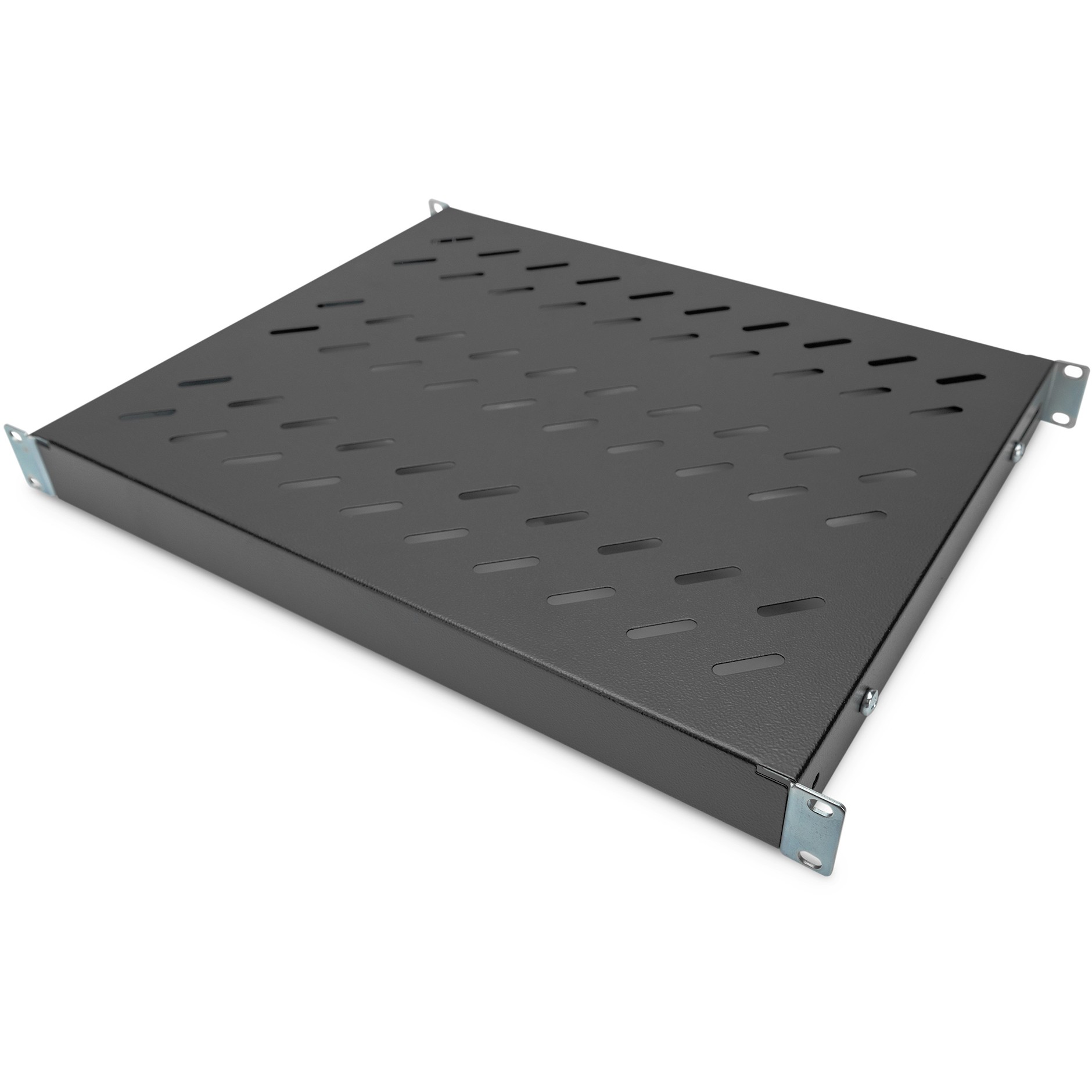 DIGITUS Fachboden 1HE 44x482x350-500mm bis 50kg schwarz vari