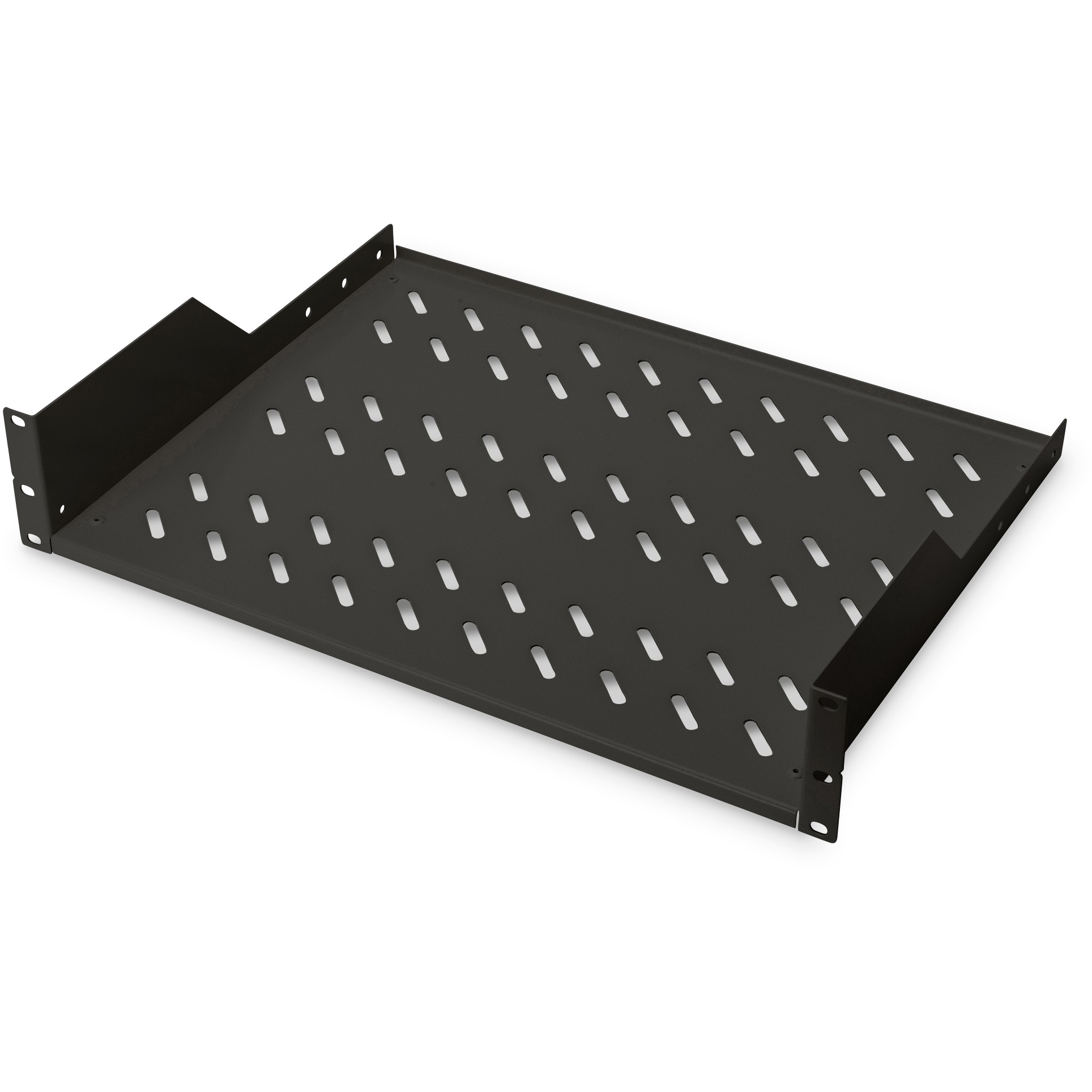 DIGITUS Fachboden 2HE 88x482x349mm bis 25KG schwarz