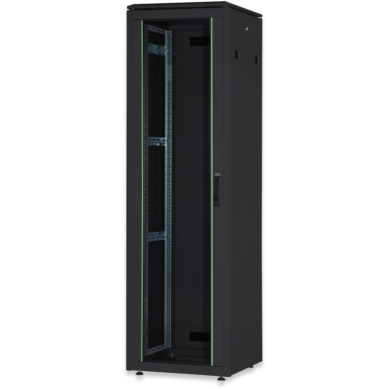 DIGITUS Netzwerkschrank Unique 42HE 2053x600x600mm schwarz (Speditionsversand)