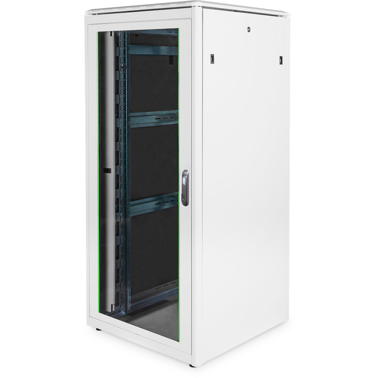 DIGITUS Netzwerkschrank Unique 36HE 1787x800x800mm grau (Speditionsversand)