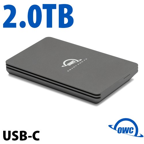 OWC 2TB OWC Envoy Pro FX Thunderbolt 3 + USB-C Portable NVMe SSD