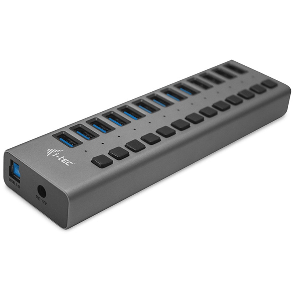 i-tec USB 3.0 Charging HUB 13 port + Power Adapter 60 W