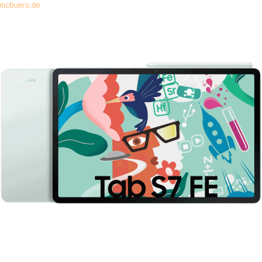 Samsung GALAXY Tab S7 FE T733N WiFi 64GB mystic green Android 11.0 Tablet