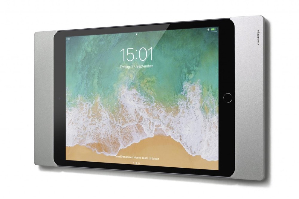 smart things sDock Fix s32, silber - Wandhalterung/Ladestation für iPad 10,2