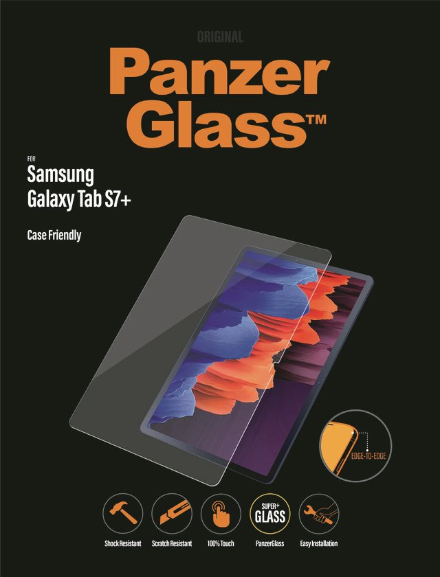 PanzerGlass Displayschutz Samsung Galaxy Tab S9+ | S9 FE+ | S8+ | S7+