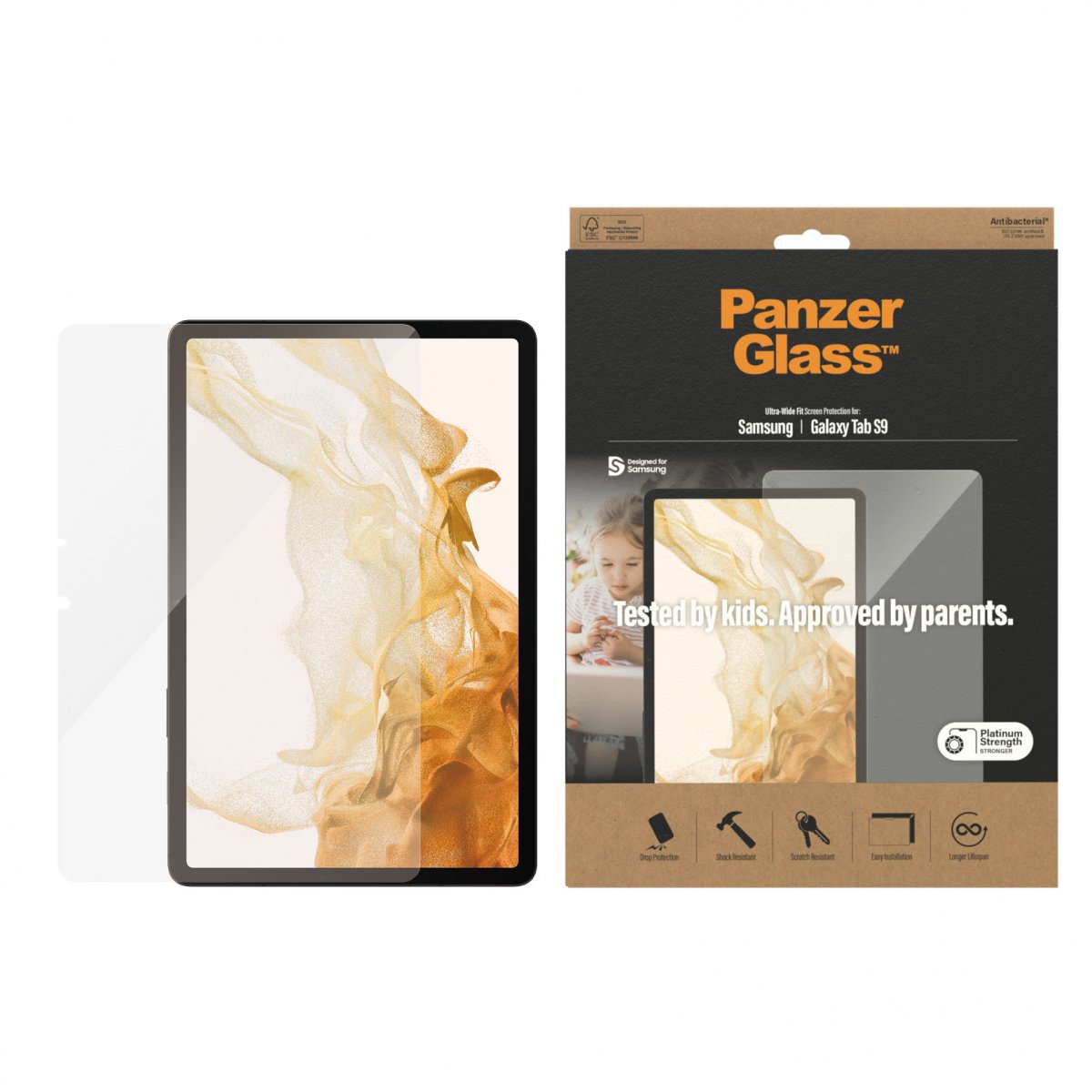 PanzerGlass Samsung Galaxy Tab S9 / S9 FE UWF