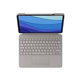 Logitech Combo Touch Tastaturcase Trackpad für iPad Pro 12,9“ (5./6. Gen) Sand