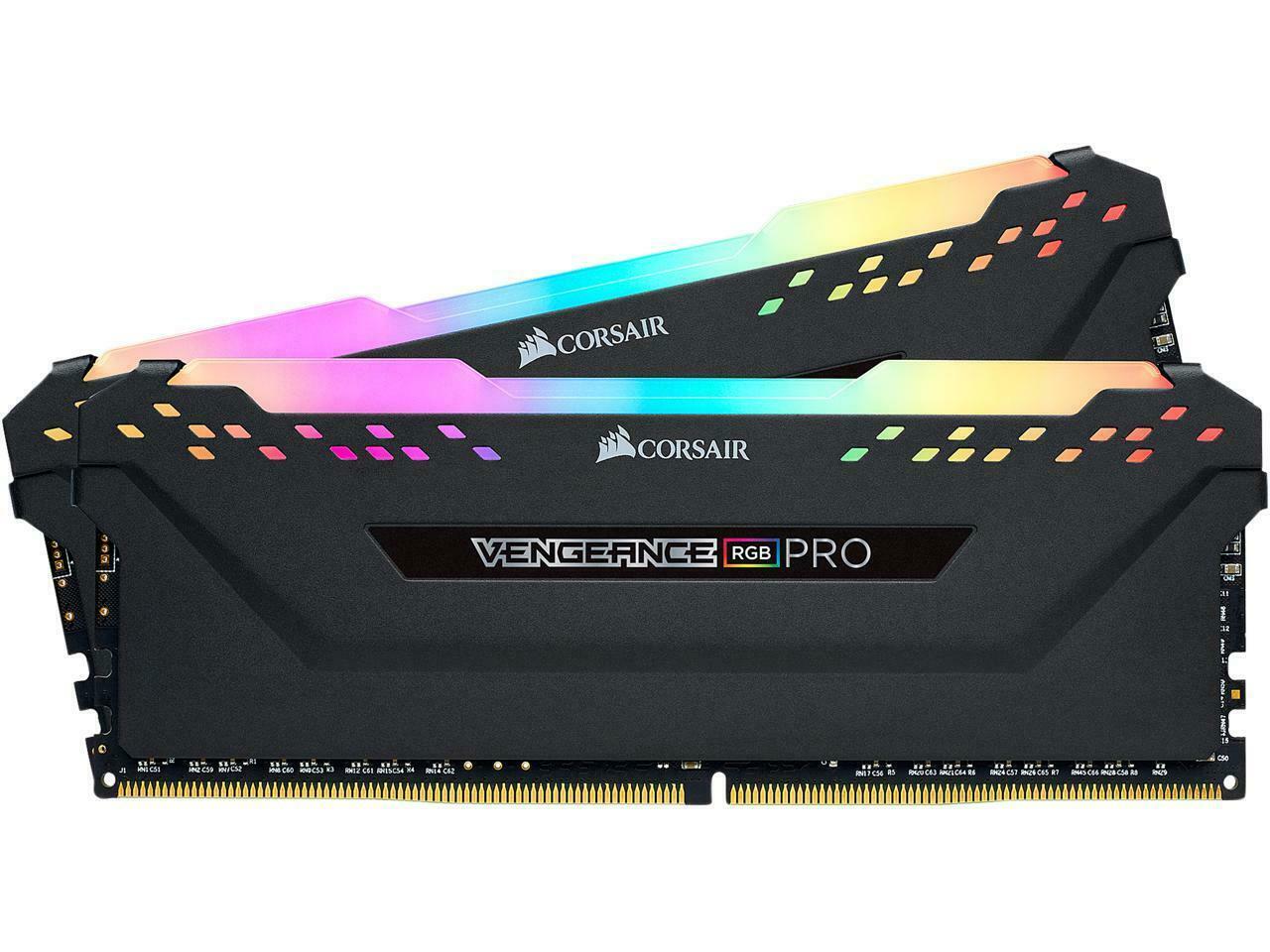 64GB (2x32GB) Corsair Vengeance RGB PRO DDR4-3200 RAM CL16 (16-20-20-38) Kit