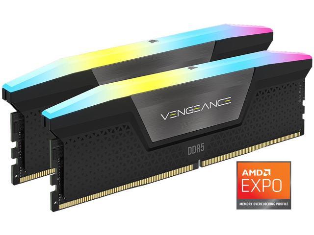 32GB (2x16GB) CORSAIR Vengeance RGB DDR5-6000 CL36 EXPO RAM Speicher Kit