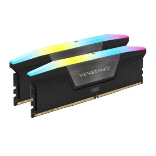 Corsair Vengeance RGB 32GB DDR5-5200 Kit (2x 16GB), CL40, grau