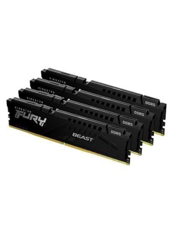 128GB (4x32GB) KINGSTON FURY Beast Black XMP DDR5-5600 CL40 RAM Speicher Kit