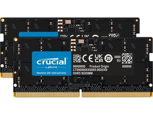 32GB (2x16GB) Crucial DDR5-5600 CL 46 SO-DIMM RAM Notebook Speicher Kit