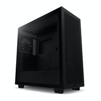 NZXT H7 Flow Black Midi Tower ATX Gaming Gehäuse schwarz mit Glasfenster