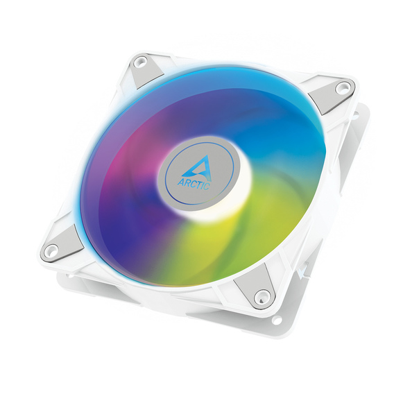 ARCTIC Gehäuselüfter P12 PWM PST A-RGB 0dB weiß, 120 mm, 4-pin