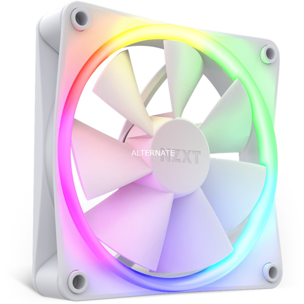 NZXT F120 RGB Gehäuselüfter 120mm Weiß