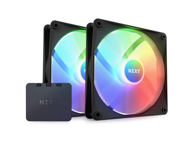 NZXT F140 RGB Core Gehäuselüfter 140mm Schwarz 2er Pack