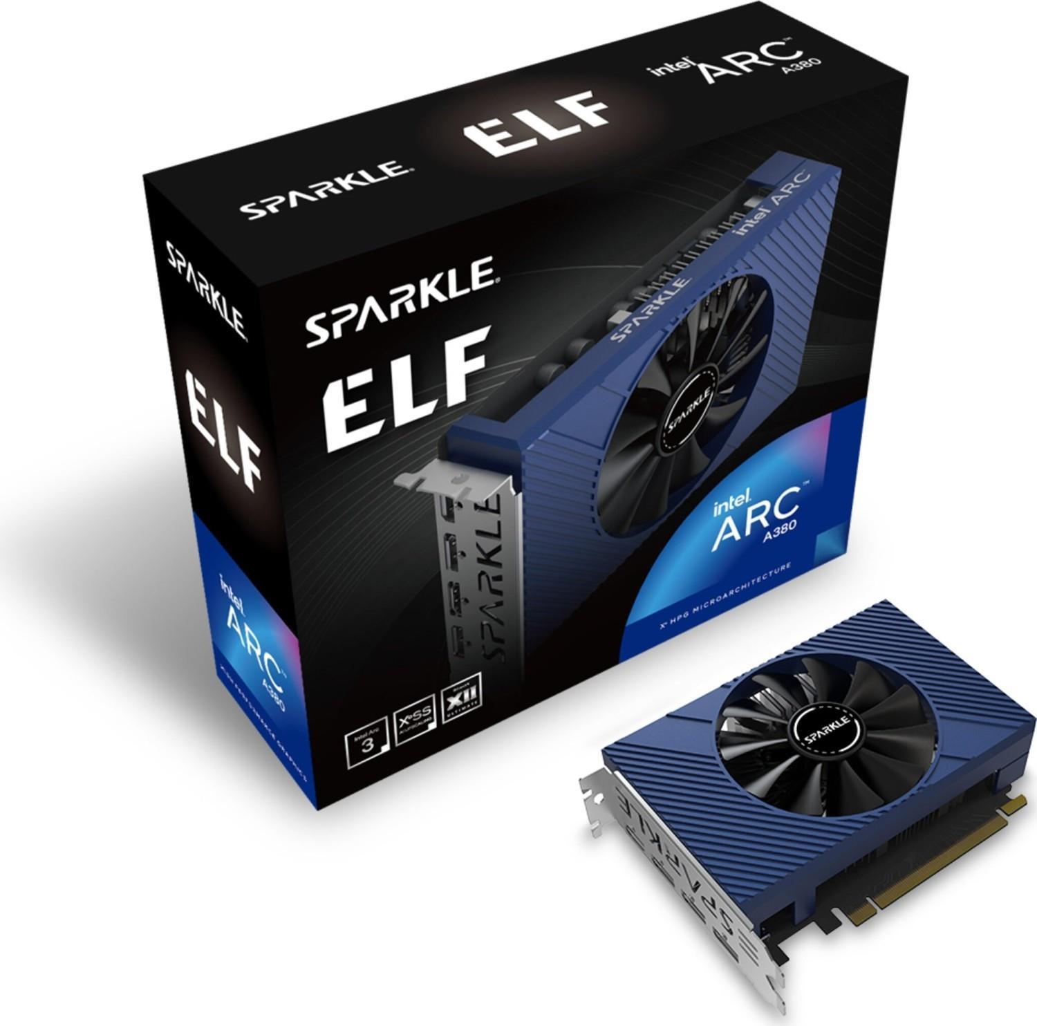 A380 6GB Sparkle Intel Arc Elf GDDR6