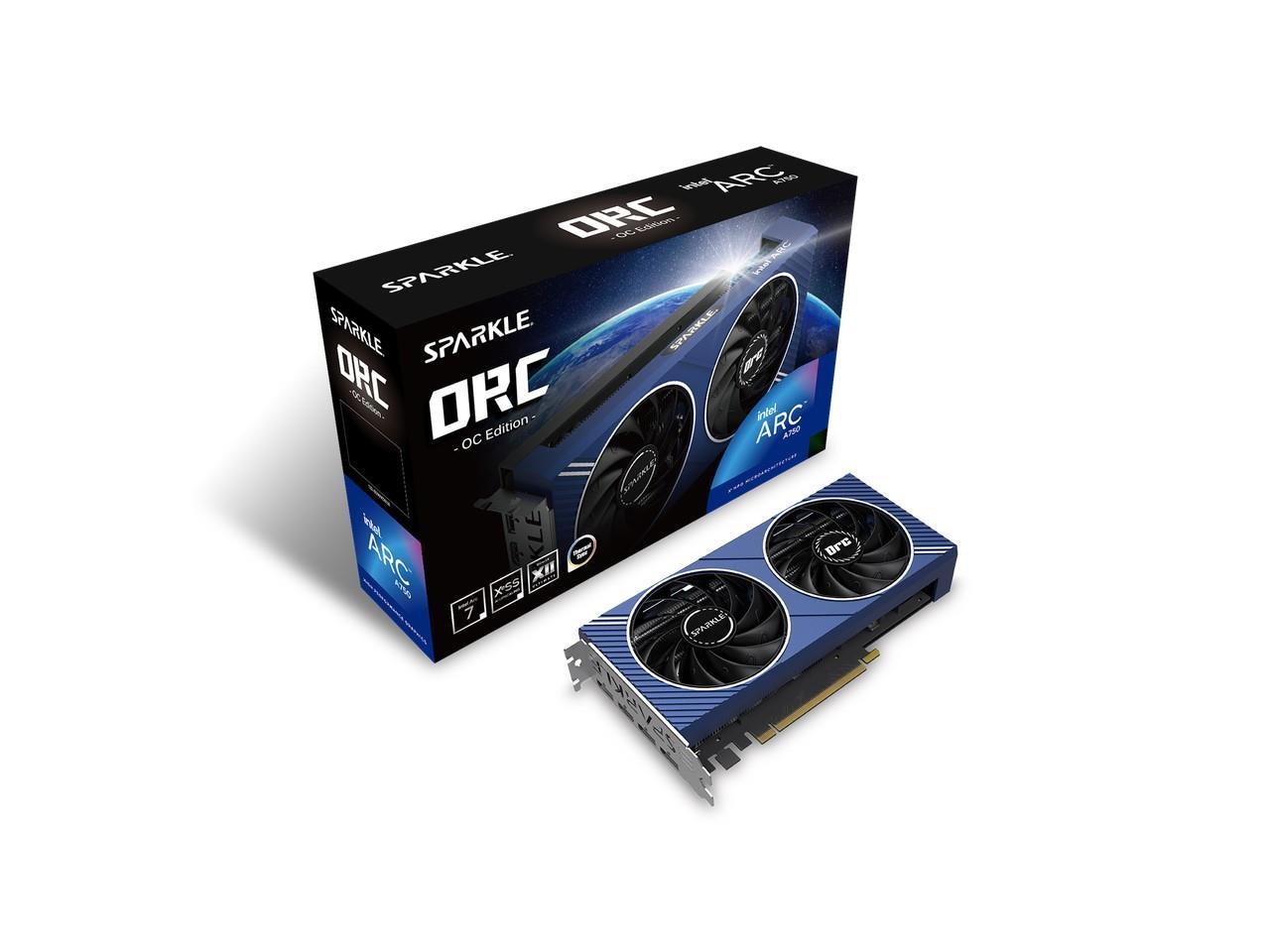 A750 8GB Sparkle Intel Arc Orc OC GDDR6