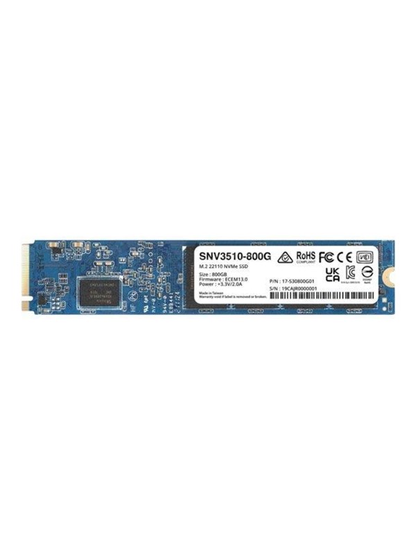 M.2 Synology SSD SNV3410-800G 800GB SSD SATA M.2 NVMe