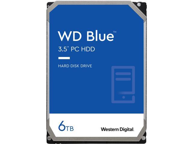 WD Blue WD60EZAX - 6 TB 5400 rpm 256 MB 3,5 Zoll SATA 6 Gbit/s
