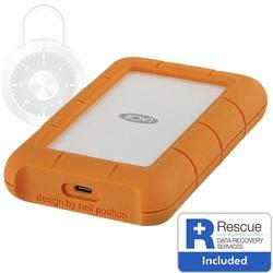 LaCie Rugged SECURE externe Festplatte USB-C 3.1 2TB HDD 2.5 Zoll