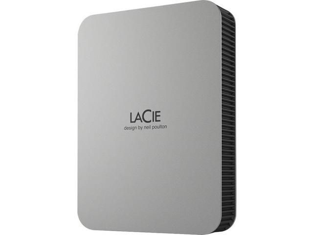 LaCie Mobile Drive Secure (2022) 4TB Externe Festplatte USB 3.2 Gen 1 Space Gray