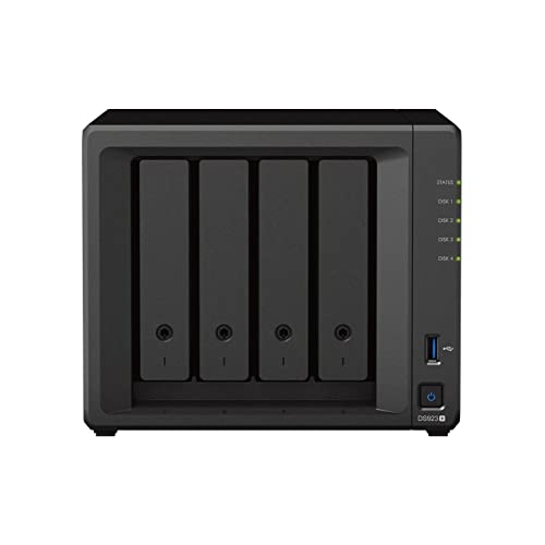 4-Bay Synology DDR4 ECC 2x USB3.2-I 1 DS923+ 4GB RAM