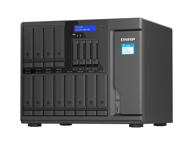 QNAP TVS-H874-I5-32G 8-bay QuTS hero NAS Intel Core i5-12400 6-core/12-thread up to 4.6GHz 32GB SO-DIMM