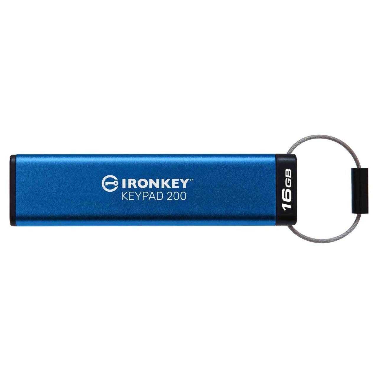 STICK USB-Stick 16GB Kingston IronKey Keypad 200 retail