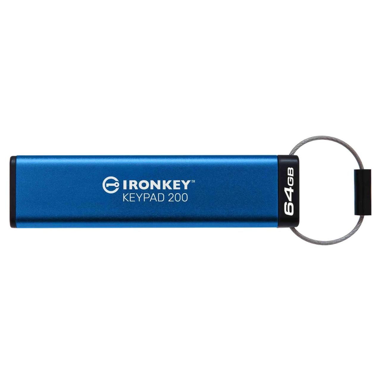 STICK USB-Stick 64GB Kingston IronKey Keypad 200 retail