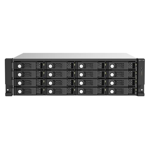 QNAP TL-R1620SEP-RP 16-bay 3U rackmount SAS 12Gbps JBOD expansion enclosure with SAS expander 12Gbps & SAS/SATA 6Gbps drives