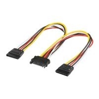 Good Connections SATA Strom-Y-Kabel 0,15m 2x SATA Bu an SATA St