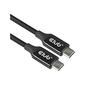 Club 3D USB 3.2 Typ-C zu Typ-C Kabel 5m 8K60Hz St./St. schwarz
