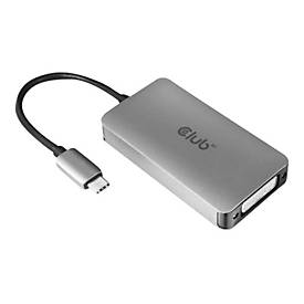 Club 3D USB 3.2 auf Dual Link DVI-D HDCP OFF aktiv St./ Bu. für Cinema Displays