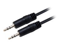 EQUIP 14708107 3.5mm Stecker to Stecker Stereo Audiokabel, 2.5m