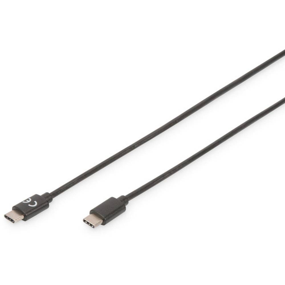 DIGITUS USB 2.0 Anschlusskabel Typ C -C M/M 3.0m. sw